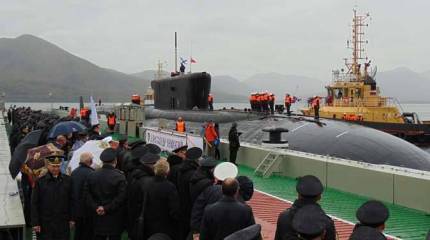 Заказано 2 очередных плавучих причала для «Бореев» в Вилючинске