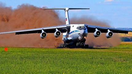 На Ил-76 по бездорожью