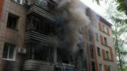 Штаб АТО: Украинские силовики «отбросили на исходные позиции» ополченцев в Луганской области