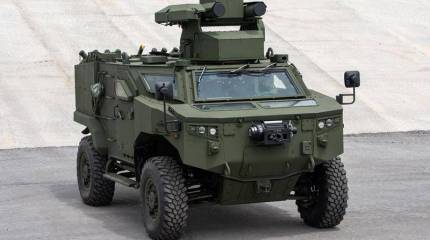 Турция представила самоходный ПТРК Pars 4x4