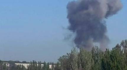 Теперь круглосуточно: сообщается о мощных взрывах в районе аэродрома в оккупированном ВСУ Славянске