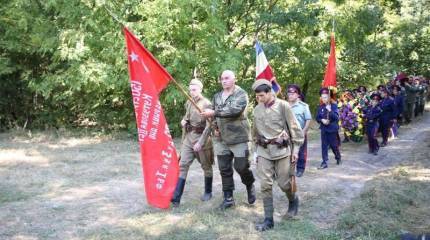 Вахта Памяти-2018. В Воронежской области перезахоронены 27 бойцов Красной армии