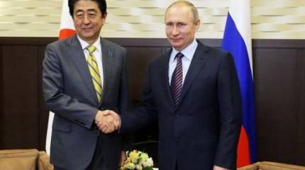 Путин - Абэ: Давайте подпишем мирный договор без предварительных условий