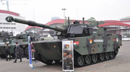 Индонезия показала свой новый "средний" танк Harimau
