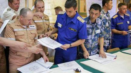 Российско-китайское учение "Морское взаимодействие-2015"