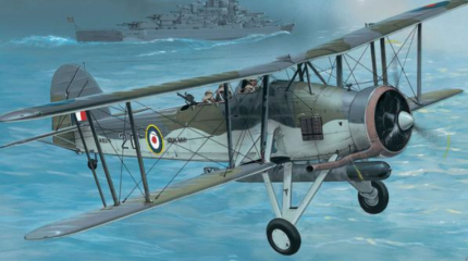 Британский палубный торпедоносец Фэйри «Суордфиш»