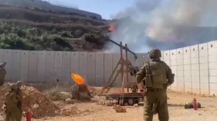 Израильские военные применили средневековые требушеты для обстрела территории Ливана