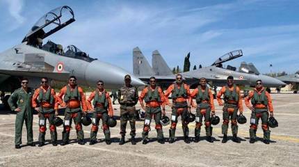 Истребители Су-30МКИ ВВС Индии прибыли в натовскую Грецию