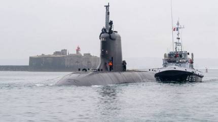 Фрегат и танкер ВМС РФ заподозрили в слежке за новейшей французской субмариной