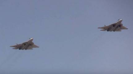 Истребители Су-57 и МиГ-31К примут участие в авиационной части парада Победы