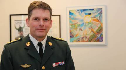 Натовский полковник: Для НАТО большая честь, что в нашем составе есть такой союзник как Литва