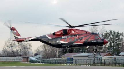 Вертолет Ми-38 получил российские двигатели