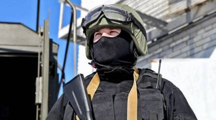 Тактико-специальное учение спецподразделений ВВ МВД РФ