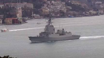 Группа кораблей НАТО из состава SNMG2 вошла в территориальные воды Грузии