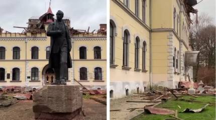 «Россия мстит за снос советских памятников»:  власти Львова комментируют прилёты по музею Шухевича и Львовской политехнике, где учился Бандера