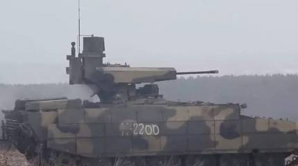 Российские боевые машины поддержки танков «Терминатор» замечены в районе Северодонецка
