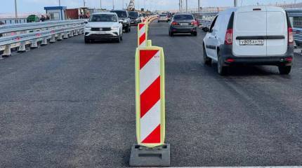 Движение автомобилей по поврежденной в июле левой части Крымского моста открыто