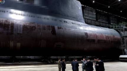 Строительство подлодки с баллистическими ракетами в КНДР. Субмарина для Японского моря