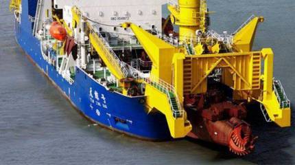 Гигантская землечерпалка, как тайное оружие Китая