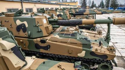 Польша получила очередную партию 155-мм самоходных артиллерийских установок K9A1 Thunder