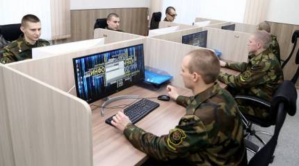 В Беларуси сформировали первую IT-роту