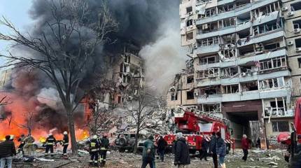 «В Киеве сами признали, что это их ракета»: в Кремле опровергли причастность ВС РФ к удару по жилому дому в Днепропетровске