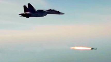 Су-30СМ в действии: истребитель испытал высокоточные ракеты X-29T
