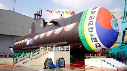 В Южной Корее заложена новая подлодка