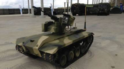 Новейшие роботы «Нерехта» могут быть вооружены гранатомётами и ракетами