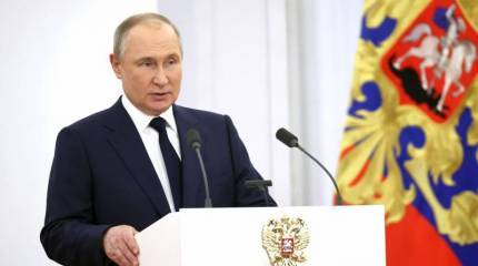 «Удар будет молниеносным»: Путин предостерёг западные страны от вмешательства в ситуацию на Украине