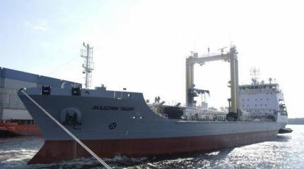 Морской танкер «Академик Пашин» войдёт в состав Северного флота 21 января