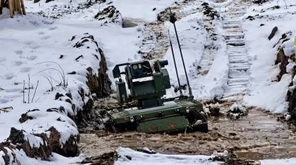 Белорусские разработчики создали линейку наземных роботов «Адунок»