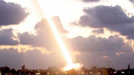 Видео: «Железный купол» сбивает беспилотники