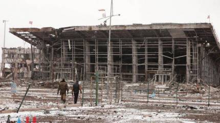 ДАН: киевские силовики обстреливают район аэропорта