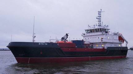 Завод «Пелла» выполнил контракт по строительству судов проекта 03180