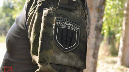 Правосеки выходят из Донбасса на время процедуры перехода подразделений Яроша в состав ВСУ