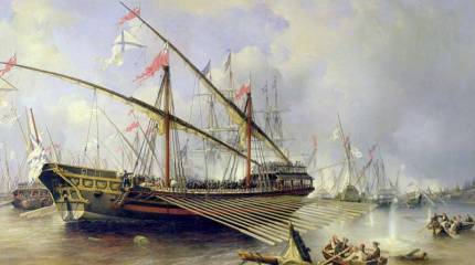 Русский флот после Петра I. Часть II. Эпоха Анны Иоанновны