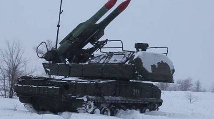 ЗРК «Бук-М2» отразили ракетно-авиационный удар условного противника в Ленинградской области