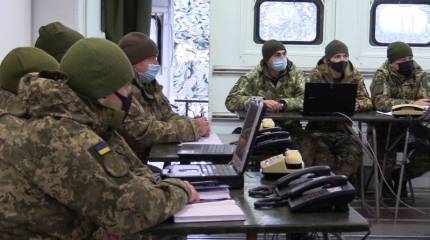 В шапках и верхней одежде: на Украине показали подготовку будущих расчётов БРК «Нептун»