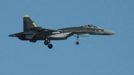 Су-35С постройки 2013 года на аэродроме Дземги