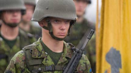 Эстонский спецназ под Житомиром...