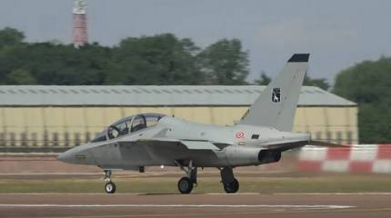 На севере Италии разбился учебно-тренировочный самолёт M-346