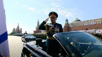 В Москве прошёл парад, посвященный 75-летию Великой Победы