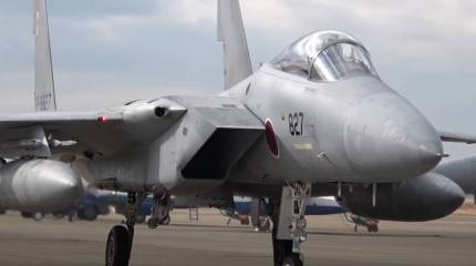 Японский истребитель F-15 исчез с радаров