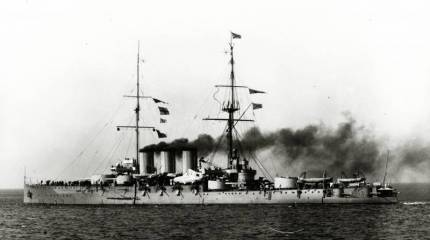 Готландский бой 19 июня 1915 г. Часть 7. "Рюрик" вступает в бой