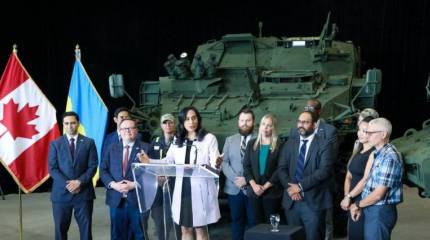 Министр обороны Канады подтвердила передачу Украине бронетранспортёров LAV II CSV Super Bison