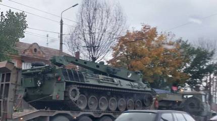 Киев получил первые немецкие бронированные ремонтно-эвакуационные машины Bergepanzer 2