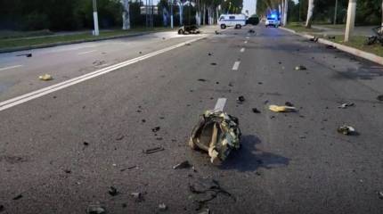 В Мелитополе при попытке заложить взрывное устройство под автомобиль подорвался украинский диверсант