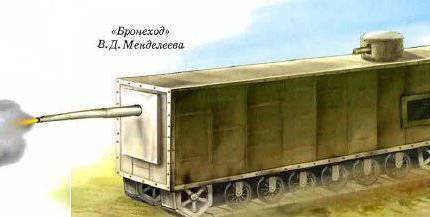 Необычные танки Росcии и СССР. Танк Менделеева