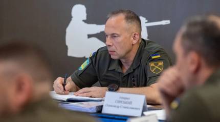 Сырский заявил, что передал Драпатому ВСУ в «состоянии наступления»